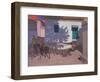 Green Door and Shadows, Lesbos, 1996-Andrew Macara-Framed Giclee Print