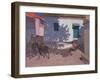 Green Door and Shadows, Lesbos, 1996-Andrew Macara-Framed Giclee Print