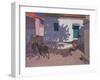 Green Door and Shadows, Lesbos, 1996-Andrew Macara-Framed Giclee Print