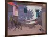 Green Door and Shadows, Lesbos, 1996-Andrew Macara-Framed Premium Giclee Print