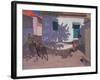 Green Door and Shadows, Lesbos, 1996-Andrew Macara-Framed Giclee Print