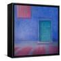 Green Door Jodhpur, 2010-Lincoln Seligman-Framed Stretched Canvas