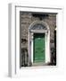 Green Door, Merrion Square, Dublin, Ireland-Jon Arnold-Framed Photographic Print