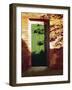 Green Door-Helen J. Vaughn-Framed Giclee Print