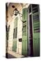 Green Doors in Usa-Jillian Melnyk-Stretched Canvas