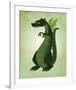 Green Dragon-John Golden-Framed Giclee Print