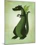 Green Dragon-John Golden-Mounted Giclee Print