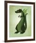 Green Dragon-John W^ Golden-Framed Art Print