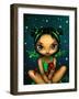 Green Dragonling Fairy-Jasmine Becket-Griffith-Framed Art Print