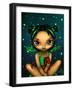 Green Dragonling Fairy-Jasmine Becket-Griffith-Framed Art Print