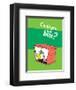 Green Eggs Would You Collection II - Could You in a Box? (green)-Theodor (Dr. Seuss) Geisel-Framed Art Print