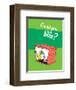 Green Eggs Would You Collection II - Could You in a Box? (green)-Theodor (Dr. Seuss) Geisel-Framed Art Print