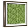 Green Embossed Tile-Ruth Palmer-Framed Art Print