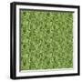 Green Embossed Tile-Ruth Palmer-Framed Art Print