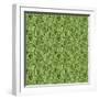 Green Embossed Tile-Ruth Palmer-Framed Art Print