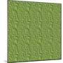 Green Embossed Tile-Ruth Palmer-Mounted Art Print