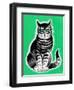 Green-Eyed Cat - Jack & Jill-Frank Dobias-Framed Giclee Print