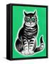 Green-Eyed Cat - Jack & Jill-Frank Dobias-Framed Stretched Canvas