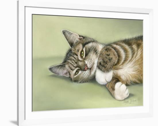 Green Eyes-Janet Pidoux-Framed Giclee Print