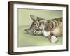 Green Eyes-Janet Pidoux-Framed Giclee Print