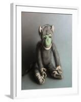 Green Face Monkey, 2006,-Peter Jones-Framed Giclee Print
