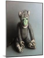 Green Face Monkey, 2006,-Peter Jones-Mounted Giclee Print