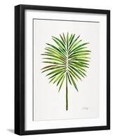 Green Fan Palm-Cat Coquillette-Framed Art Print