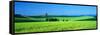 Green Field Japan-null-Framed Stretched Canvas
