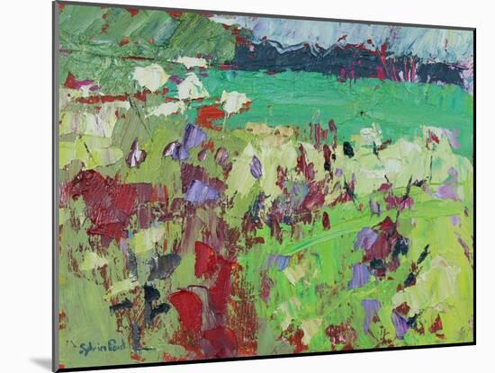 Green Field-Sylvia Paul-Mounted Giclee Print