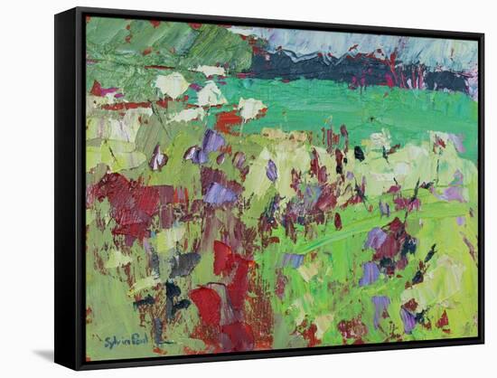 Green Field-Sylvia Paul-Framed Stretched Canvas