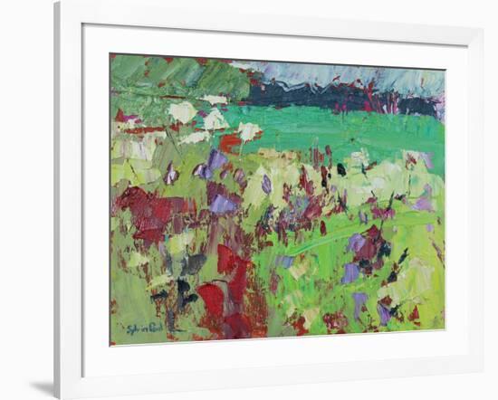 Green Field-Sylvia Paul-Framed Giclee Print