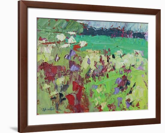 Green Field-Sylvia Paul-Framed Giclee Print