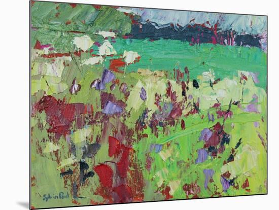 Green Field-Sylvia Paul-Mounted Giclee Print