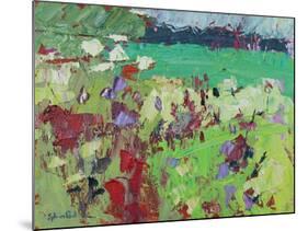 Green Field-Sylvia Paul-Mounted Giclee Print