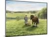 Green Fields of Home-Kevin Dodds-Mounted Giclee Print