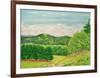 Green Fields-Ray Ciarrocchi-Framed Collectable Print