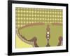 Green Flippety Flap-Belen Mena-Framed Giclee Print