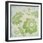 Green Floral-Hope Smith-Framed Art Print