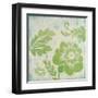 Green Floral-Hope Smith-Framed Art Print