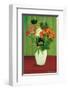 Green Flowers-Henri Rousseau-Framed Premium Giclee Print