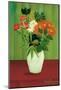 Green Flowers-Henri Rousseau-Mounted Premium Giclee Print