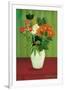 Green Flowers-Henri Rousseau-Framed Premium Giclee Print