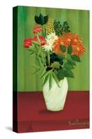 Green Flowers-Henri Rousseau-Stretched Canvas