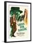 Green for Danger, Alastair Sim, Sally Gray on US poster art, 1946-null-Framed Art Print