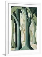 Green Forest-Lea Faucher-Framed Art Print