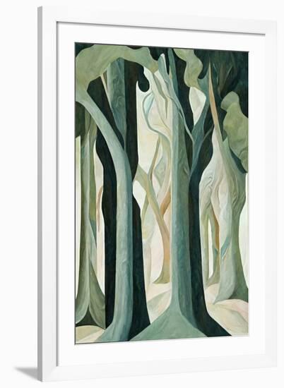 Green Forest-Lea Faucher-Framed Art Print