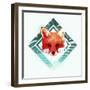 Green Fox 2-Robert Farkas-Framed Giclee Print