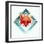 Green Fox 2-Robert Farkas-Framed Giclee Print