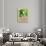 Green French Bulldog-Cathy Cute-Giclee Print displayed on a wall