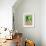 Green French Bulldog-Cathy Cute-Framed Giclee Print displayed on a wall